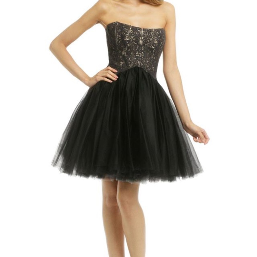 Allison Paris Noir Wonderland Dress